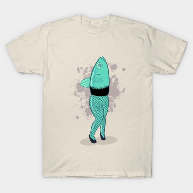 Fishnets T-Shirt by LVBart